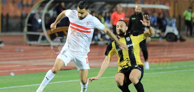 استراحة الدوري المصري – الزمالك (1)-(1) المقاولون العرب.. نهاية الشوط الأول